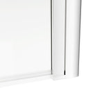800x1500mm Single Straight Bath Screen (6mm)
