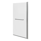 800x1500mm Single Straight Bath Screen w/Rail (6mm) - Chrome