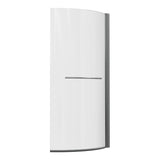 760x1500mm P Shape Bath Screen (6mm) - Chrome