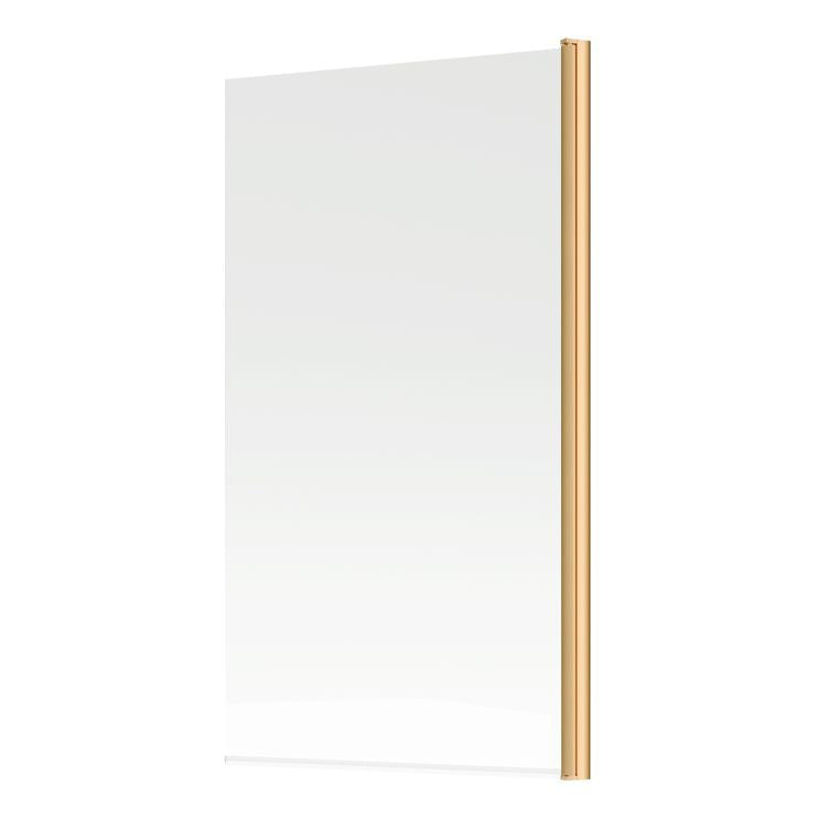 800x1500mm Single Straight Bath Screen (6mm)
