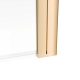 800x1400mm Square Bath Screen (6mm)