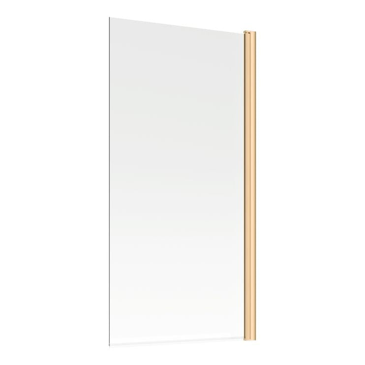 800x1500mm Single Straight Bath Screen (6mm)