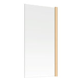 800x1400mm Square Bath Screen (6mm)