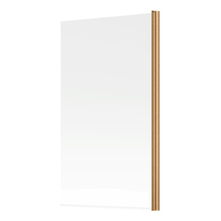 800x1500mm Single Straight Bath Screen (6mm)