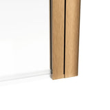 800x1500mm Single Straight Bath Screen (6mm)