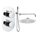 Aurora Round Shower Valve & Kit Pack 4