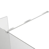 Iconix Optional 300mm Wetroom Hinged Splash Panel