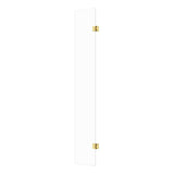Iconix Optional 300mm Wetroom Hinged Splash Panel