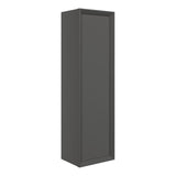 Push 345mm Wall Hung 1 Door Tall Unit - Matt Clay