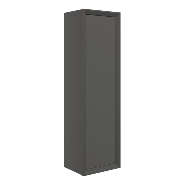 Push 345mm Wall Hung 1 Door Tall Unit
