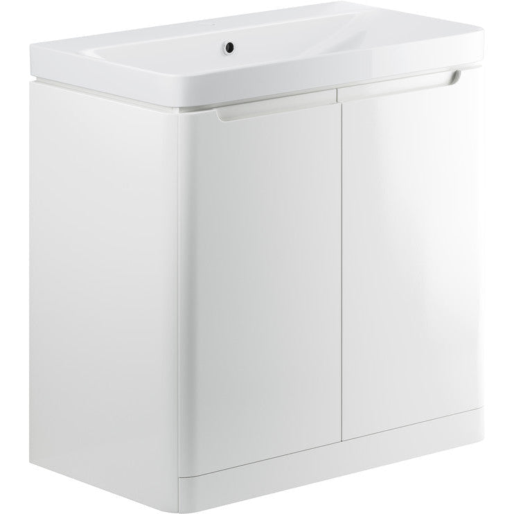 Lambra 2 Door Floor Standing Cloakroom Basin Unit