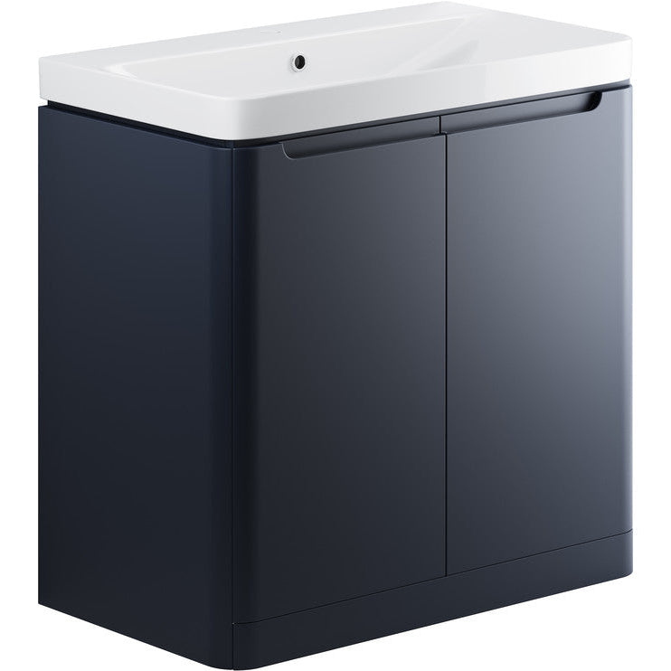 Lambra 2 Door Floor Standing Cloakroom Basin Unit