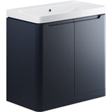 Lambra 2 Door Floor Standing Cloakroom Basin Unit