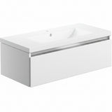 Carino 1 Drawer Wall Hung Basin Unit Inc. Basin