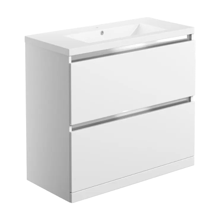 Carino 2 Drawer Floor Standing Basin Unit Inc. Basin