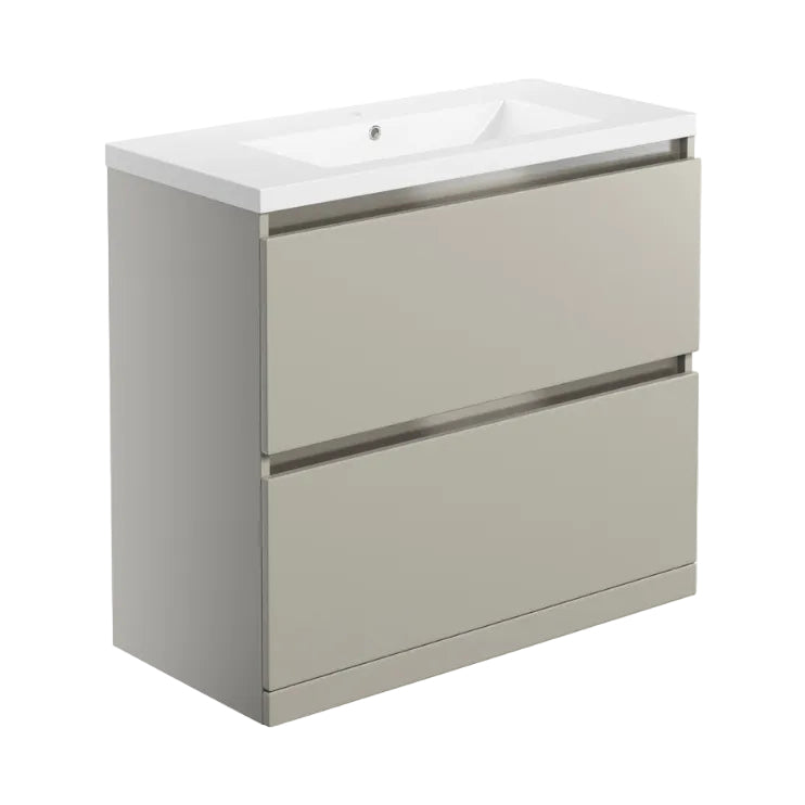 Carino 2 Drawer Floor Standing Basin Unit Inc. Basin