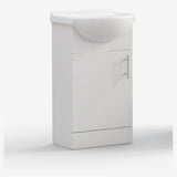 Vista 450mm Basin Unit & Basin - White Gloss