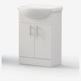 Vista Basin Unit & Basin - White Gloss