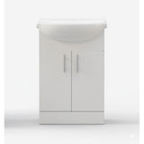Vista Basin Unit & Basin - White Gloss