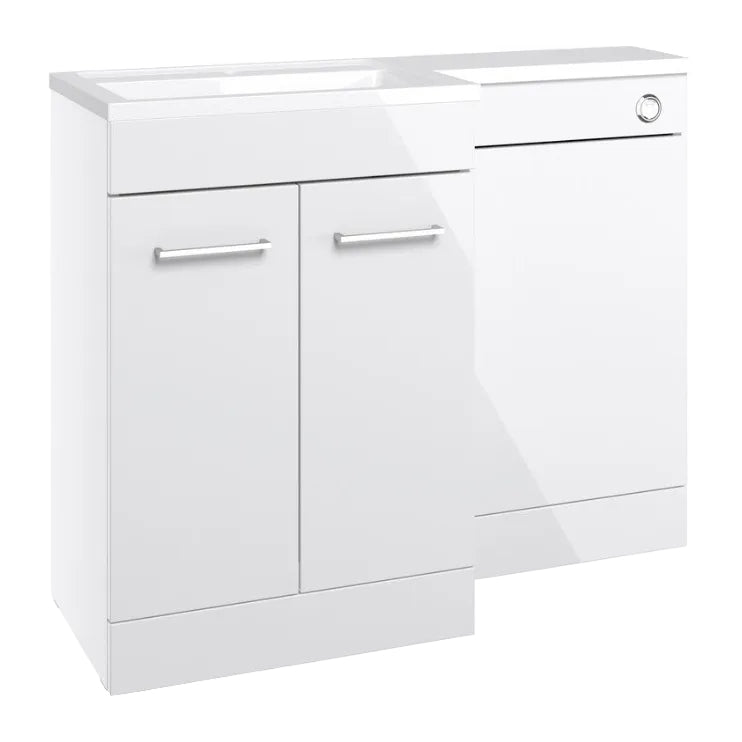 Venosa 1000mm F/S L-Shape Pack & Basin