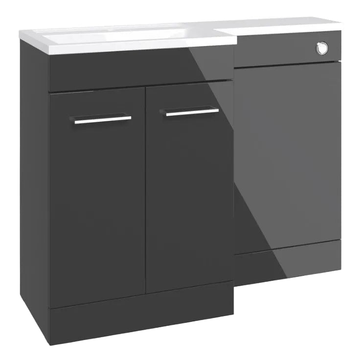 Venosa 1000mm F/S L-Shape Pack & Basin