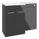 Venosa 1000mm F/S L-Shape Pack & Basin