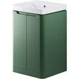 Lambra 2 Door Floor Standing Cloakroom Basin Unit