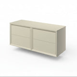 Push 1210mm Wall Hung 4 Drawer Basin Unit Run & Top