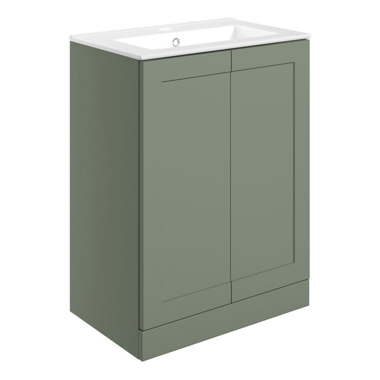 Mayfair Floor Standing 2 Door Basin Unit & Basin