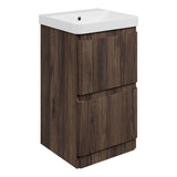 Kuba Floor Standing 2 Drawer Basin Unit & 1TH Basin