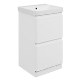 Kuba Floor Standing 2 Drawer Basin Unit & 1TH Basin