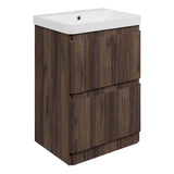 Kuba Floor Standing 2 Drawer Basin Unit & 1TH Basin