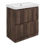 Kuba Floor Standing 2 Drawer Basin Unit & 1TH Basin