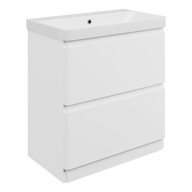 Kuba Floor Standing 2 Drawer Basin Unit & 1TH Basin