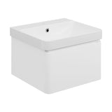Kuba Wall Hung 1 Drawer vanity Unit & 1TH Basin