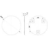 Soleil Round Mirror
