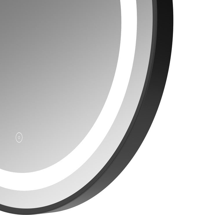 Halo 600mm Round Front-Lit LED Mirror