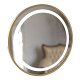 Halo 600mm Round Front-Lit LED Mirror