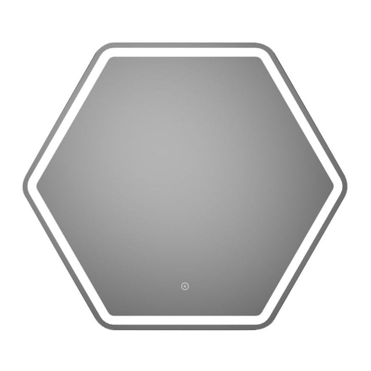 Togo 785x693mm Hexagonal LED Mirror