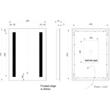 Marisol Rectangle Front-Lit LED Mirror