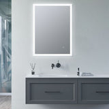 Solana Rectangle Edge-Lit LED Mirror