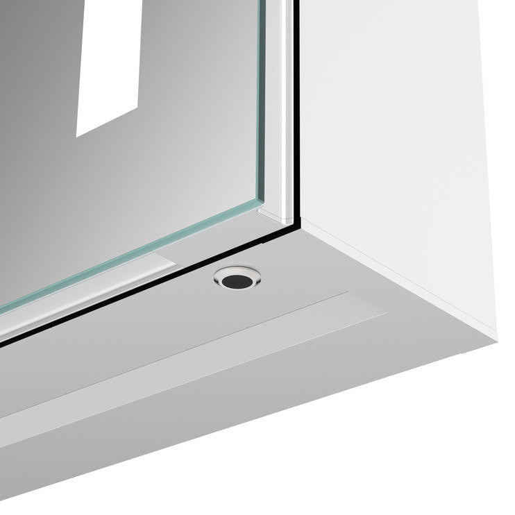 Sakura 500mm 1 Door Front-Lit LED Mirror Cabinet
