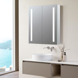 Sakura 600mm 2 Door Front-Lit LED Mirror Cabinet