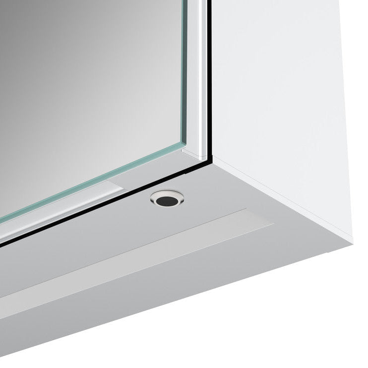 Suki 500mm 1 Door Front-Lit LED Mirror Cabinet