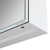 Suki 500mm 1 Door Front-Lit LED Mirror Cabinet