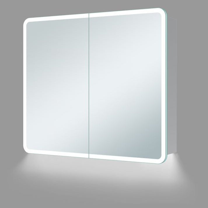 Akari 600mm 2 Door LED Mirrored Cabinet