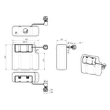 Concealed Cistern (Side Inlet)