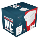 //2Go Rimless Back To Wall WC & Soft Close Seat