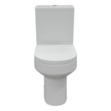 Laurus Rimless Close Coupled Fully Shrouded WC & Soft Close Seat