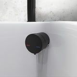 Bath Overflow Filler w/Integrated Valve